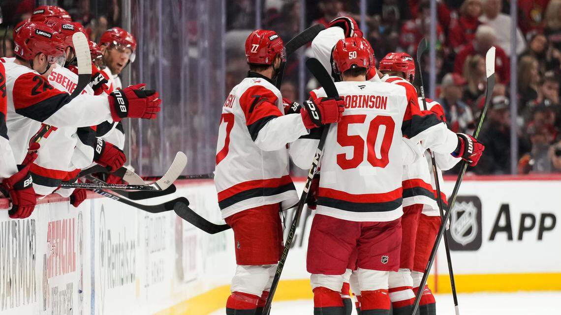 Hurricanes survive Ottawa’s desperate push, sweep Senators from 2026 NHL playoffs