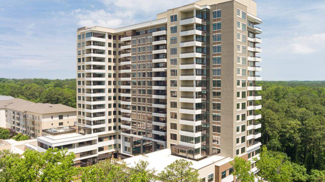 The Cardinal at North Hills opened its 18-story tower with 191 apartments, doubling its size as retirees continue to flock to the district.