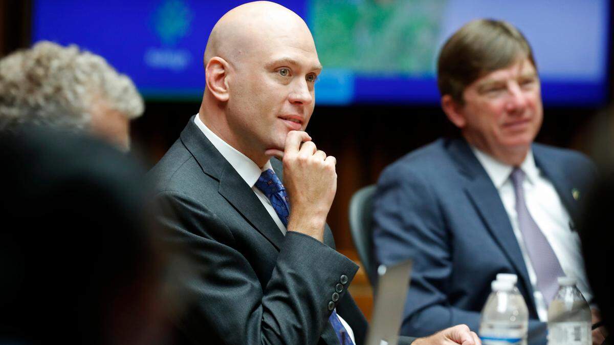 Raleigh city council member Patrick Buffkin listens during the Raleigh City Council meeting at the Municipal Building in Raleigh, N.C. Tuesday, June 15, 2021.