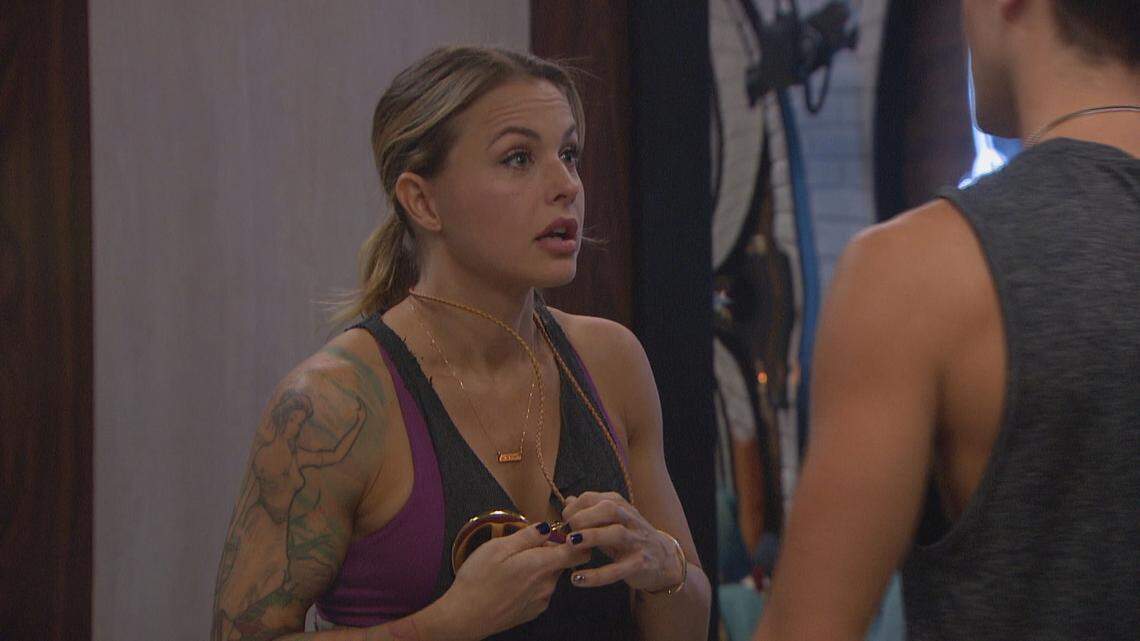 Christmas Abbott in the October 5, 2020, episode of “Big Brother.”