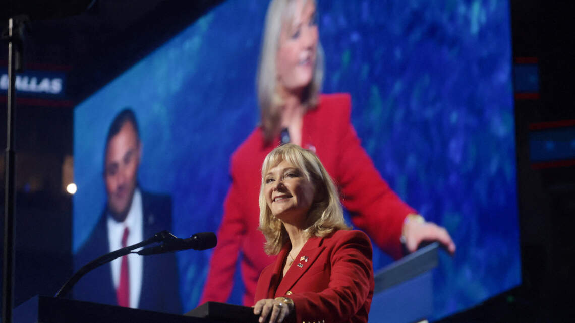NC’s Laurie Buckhout takes the stage at RNC, promoting Trump’s tax policy