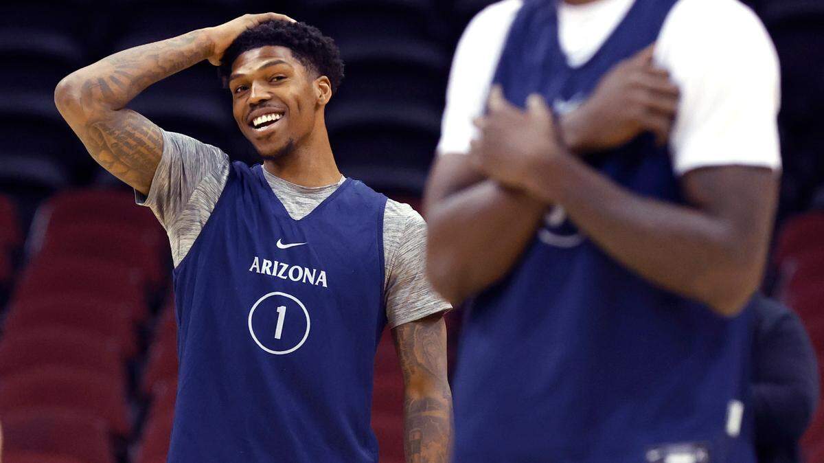 Caleb Love set for his 10th game against Duke basketball. What the Arizona guard said