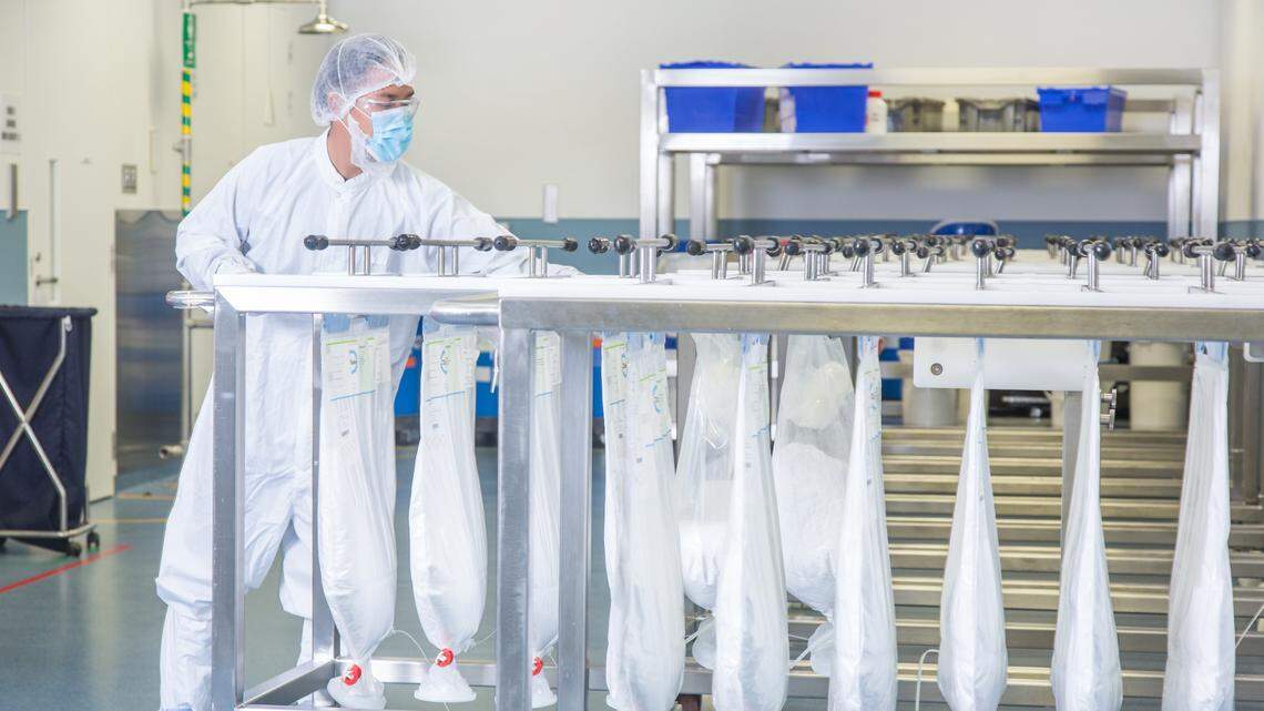 Amgen plans to open a new manufacturing facility in Holly Springs by 2025.