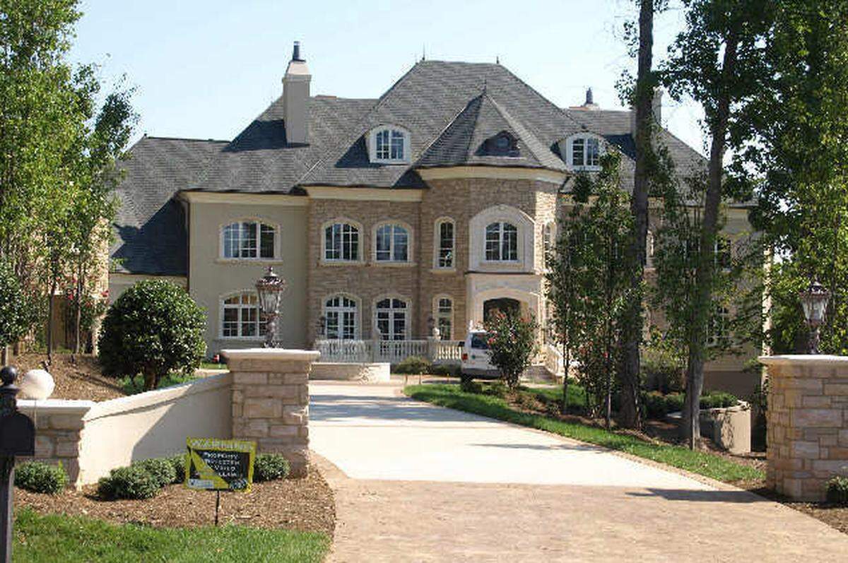 #2. 1404 Barony Lake Way, Raleigh. Assessed building value: $4,833,095. Land value: $600,000. Heated sq. ft.: 17,792. Acres: 4.46. 1.88 stories. Built in 2007. 9 full baths, 3 half baths.