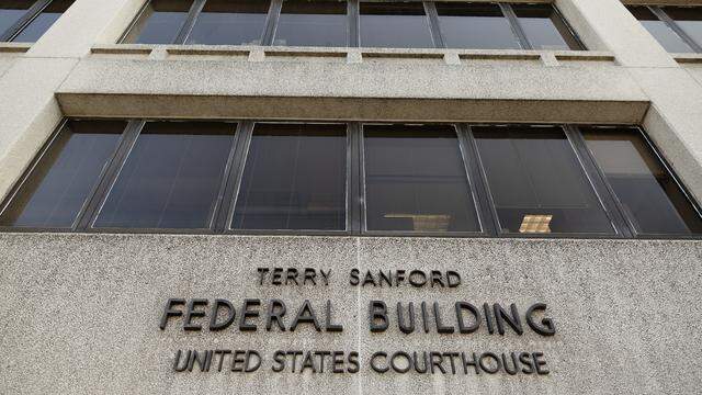 The Terry Sanford Federal Building on New Bern Ave. in downtown Raleigh.