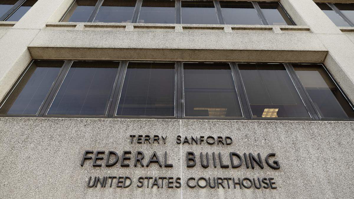 The Terry Sanford Federal Building on New Bern Ave. in downtown Raleigh.