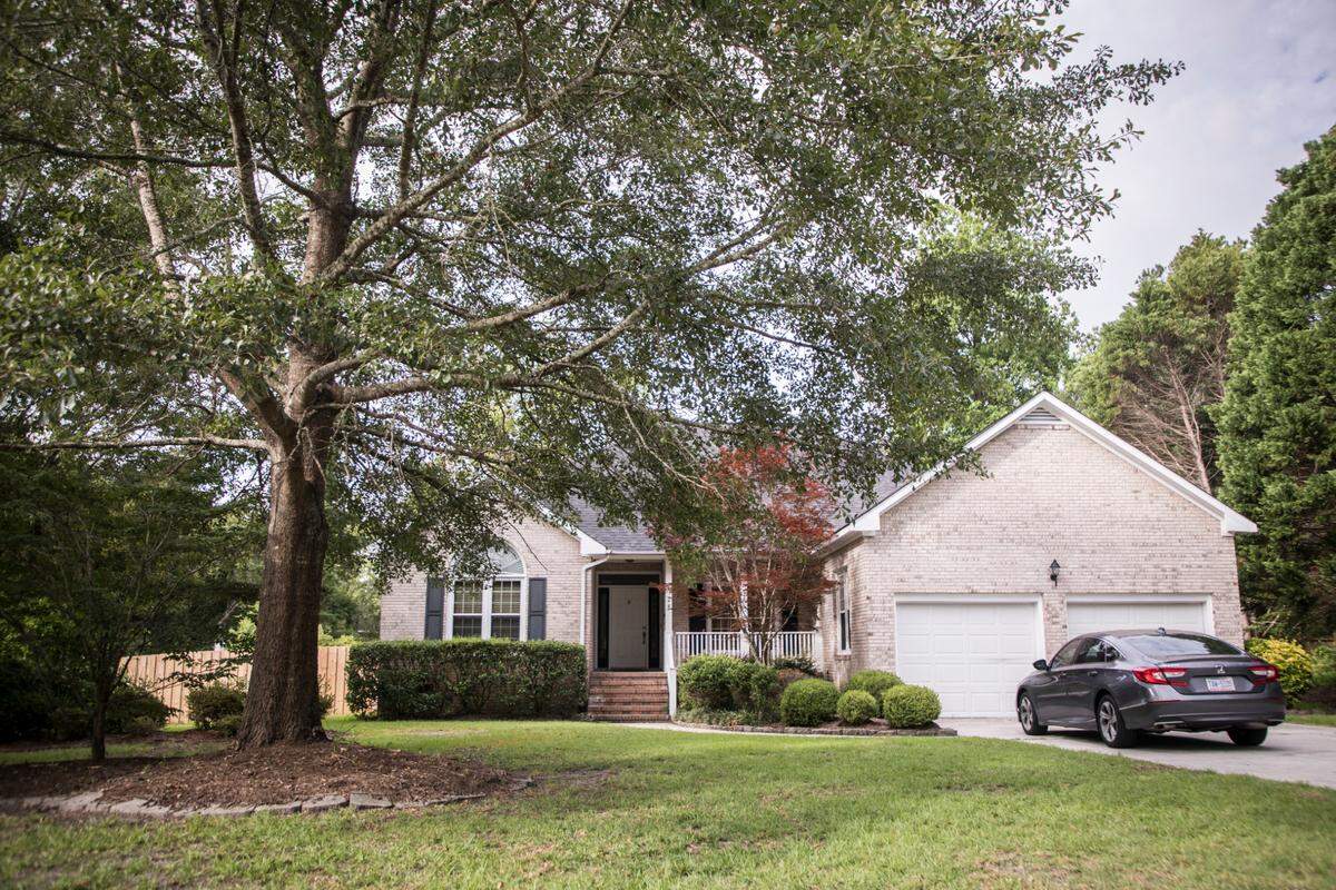 The New Hanover County Sheriff’s Office is investigating the death of UNCW professor Mike Adams, who was found dead on Thursday during a wellness check in his home in Wilmington, N.C., pictured here on Friday, July 24, 2020.
