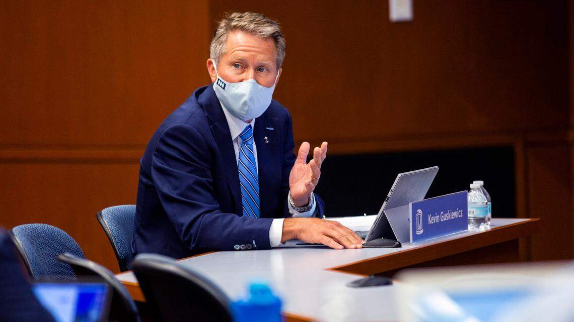 Who is UNC Chancellor Kevin Guskiewicz, and who can remove him?