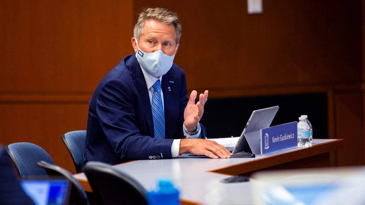 Who is UNC Chancellor Kevin Guskiewicz, and who can remove him?