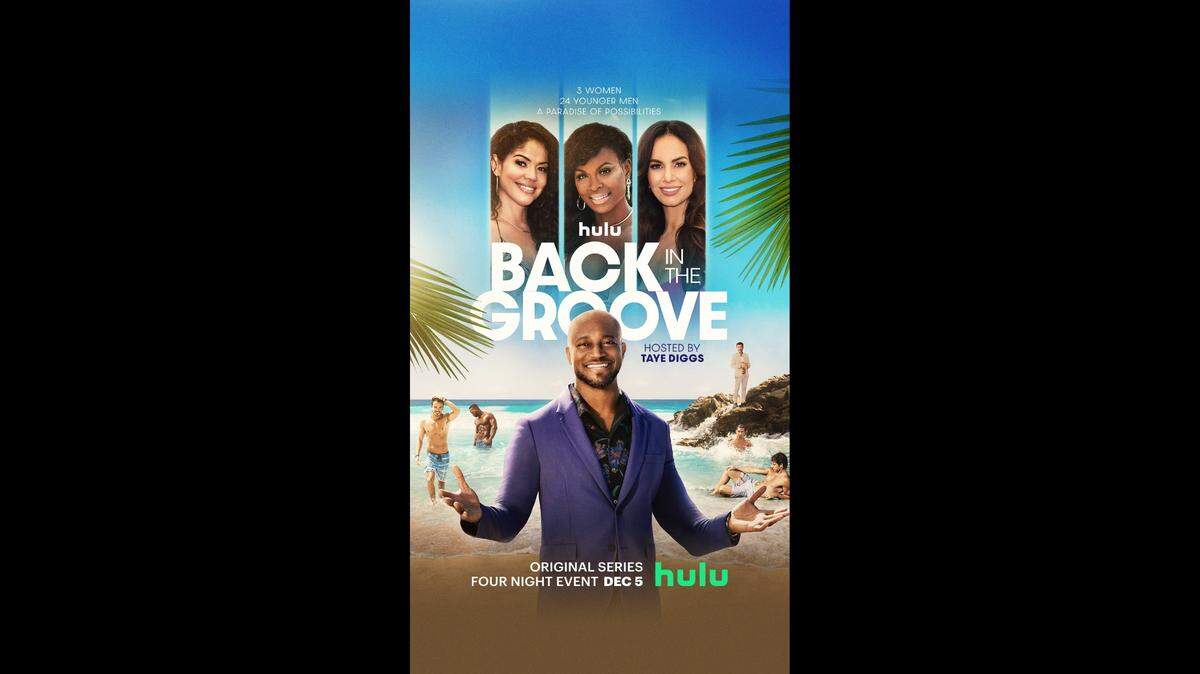 Taye Diggs hosts Hulu’s “Back in the Groove” reality dating show.