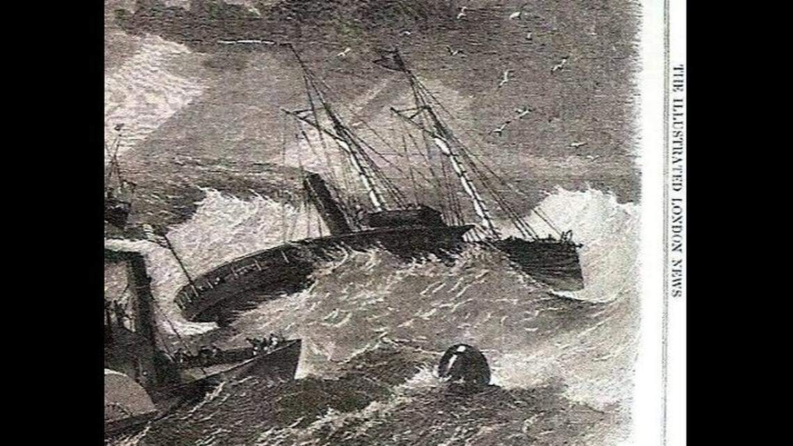 Riverbed washes away in NC to reveal 1862 shipwreck is wrapped around older ship