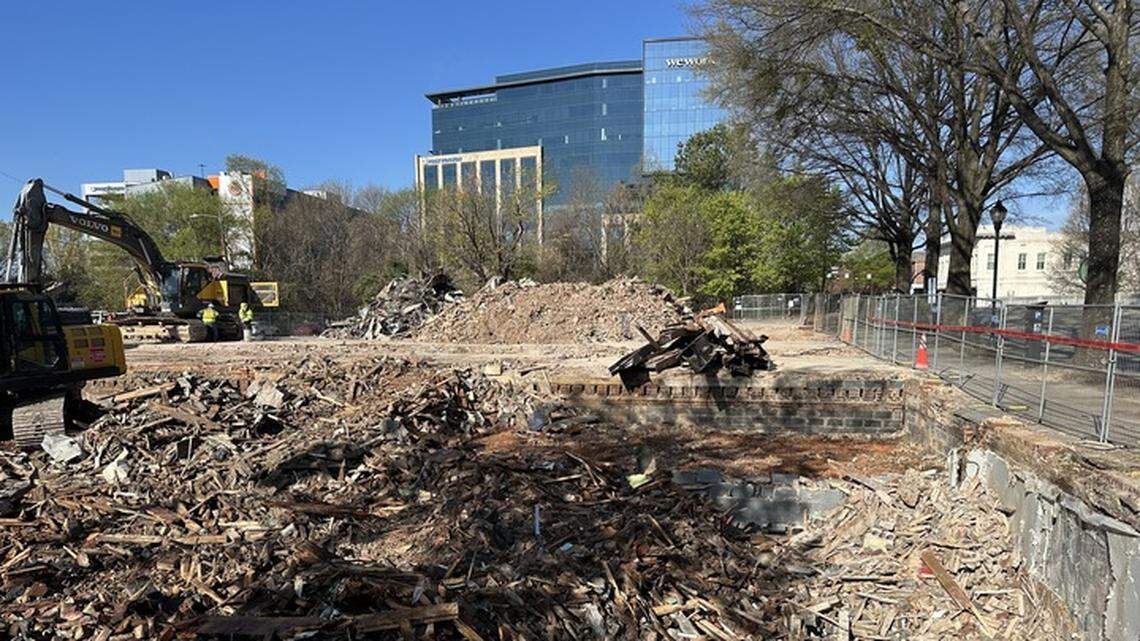A new era for Raleigh’s Hillsborough Street: Demolition proceeds on 500 block
