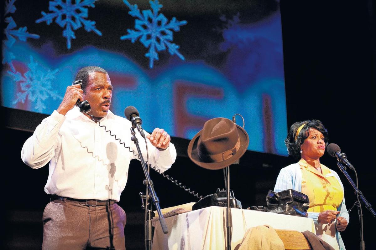 The N.C. State LIVE series brings L.A. Theatre Works’ production of Katori Hall’s gripping imagining of Martin Luther King, Jr.’s last night before his assassination in "The Mountaintop." Starring Gilbert Glenn Brown as Dr. Martin Luther King, Jr., and Karen Malina White as Camae.
