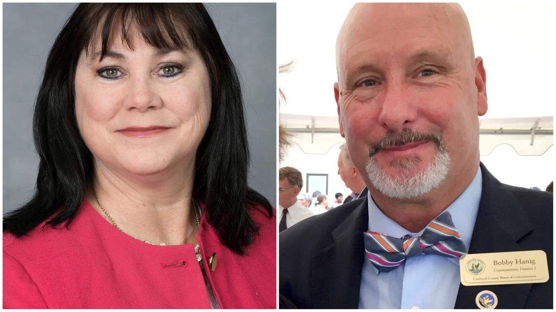 State Rep. Beverly Boswell and her Republican primary opponent Bobby Hanig.