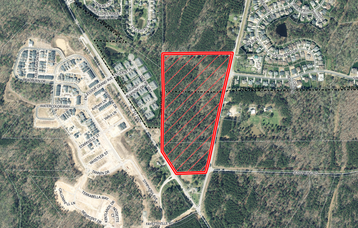 A new mixed-use development was approved by the City Council, allowing 300 units at the intersection of Fayetteville Road and N.C. 751.