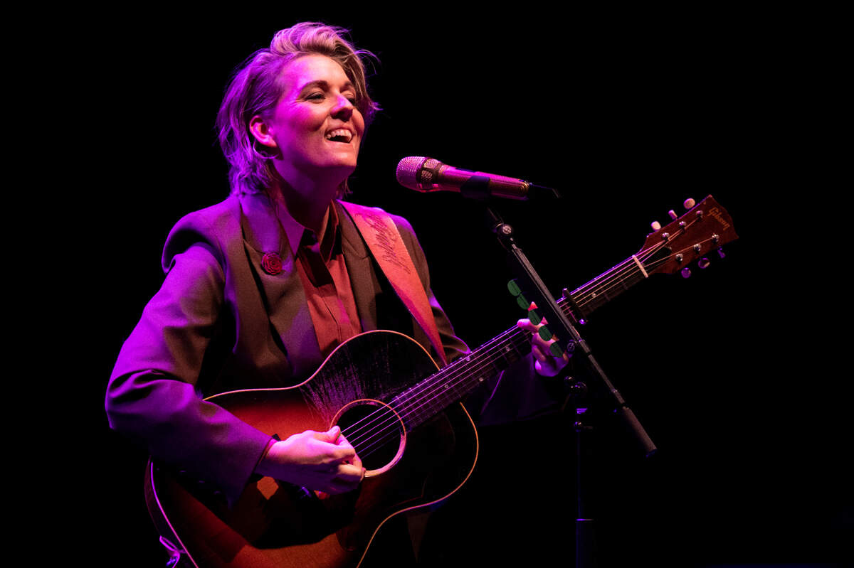 Brandi Carlile plays a special solo concert at DPAC in Durham, N.C., Friday night, Oct. 7, 2022.