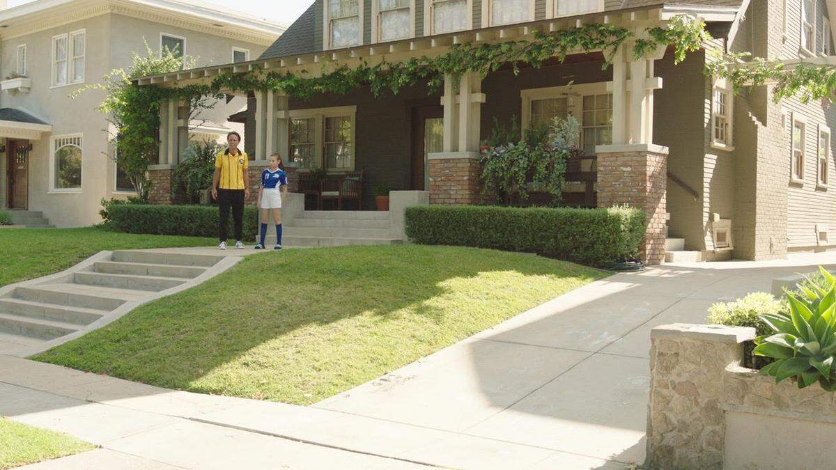 The home of Wade (Walton Goggins) and his two daughters on the CBS show “The Unicorn” is of the Mountain Craftsman style commonly found in Raleigh, N.C. This home is located in the Hancock Park neighborhood of Los Angeles.