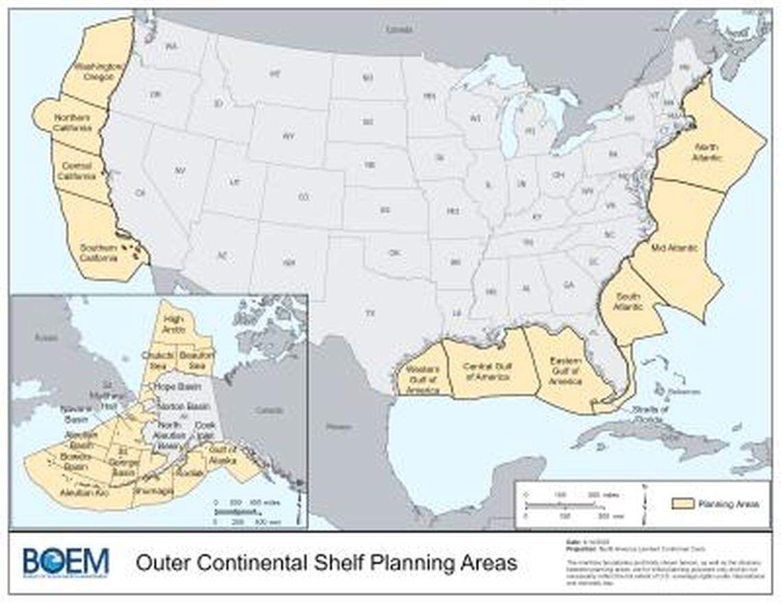The Trump administration is preparing a new plan for offshore oil and gas exploration and drilling. The governors of North and South Carolina have asked that both states remain off-limits because of potential harm to local industries including tourism and fishing.