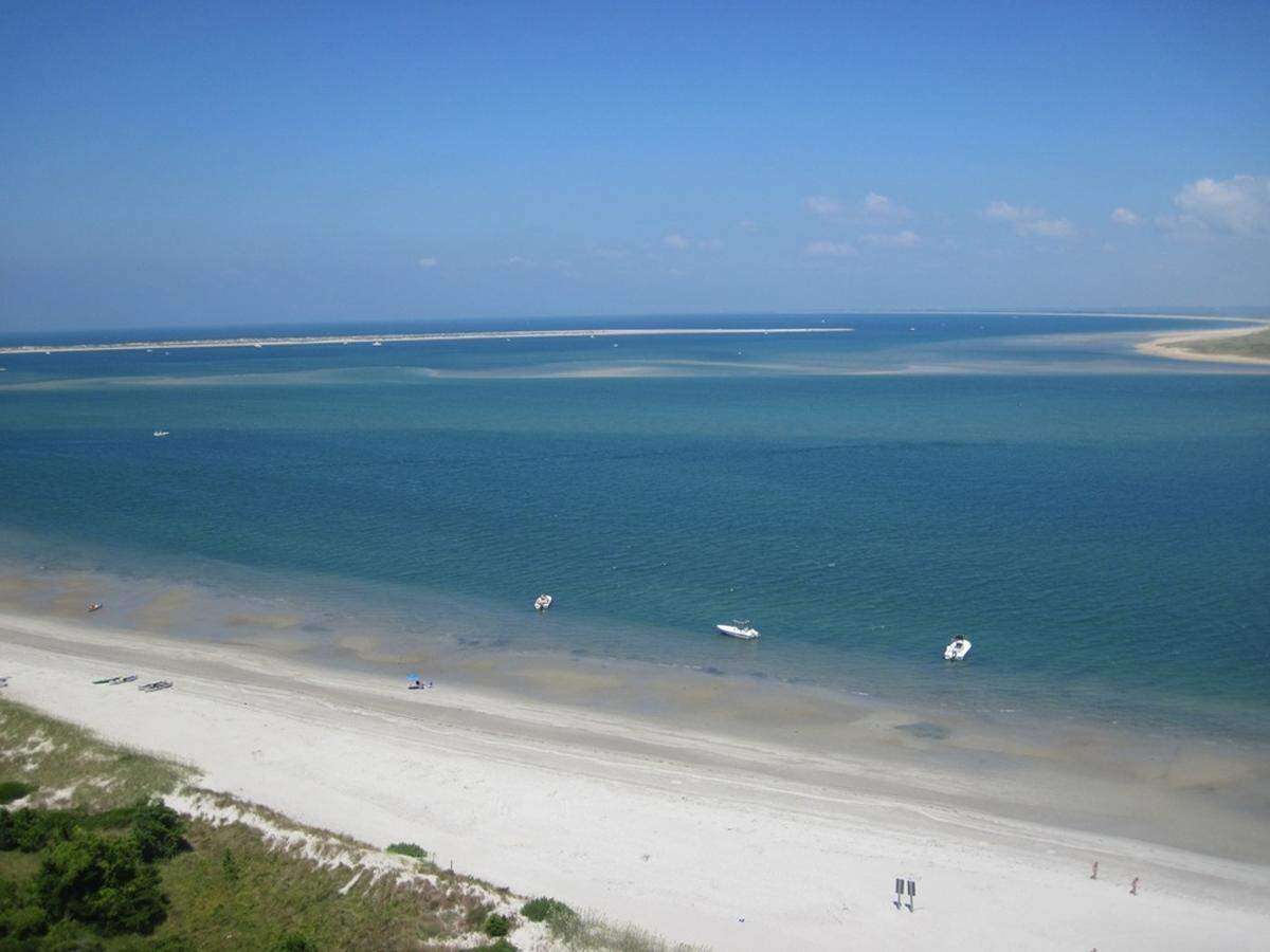 Cape Lookout National Seashore offers remote camping, shelling and wild horse sightings just off the coast.