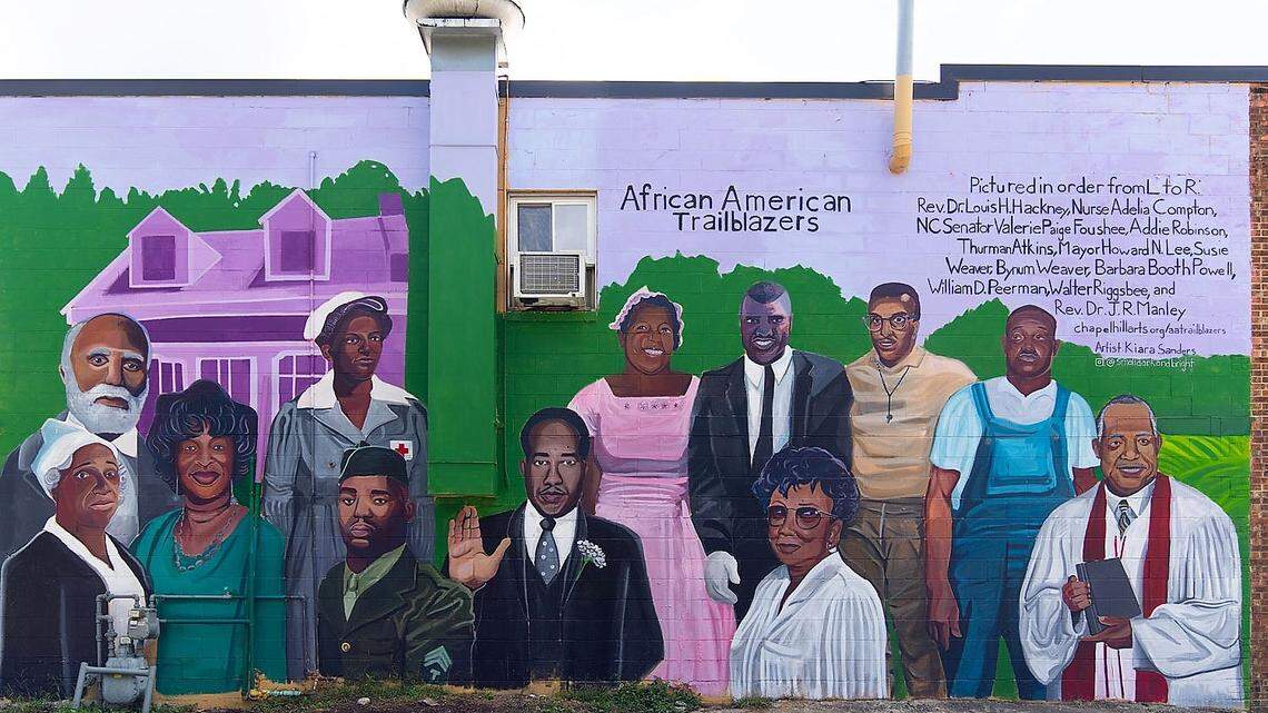 Public art can be fleeting. Check out these Chapel Hill murals while they last.