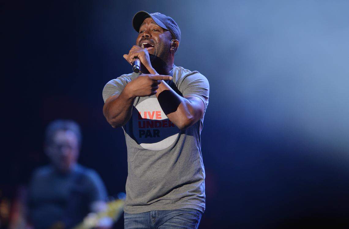 Hootie and the Blowfish play Raleigh, N.C.’s Coastal Credit Union Music Park at Walnut Creek on their reunion “Group Therapy Tour” Friday night May 31, 2019.