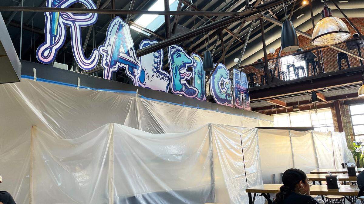 The former Locals Oyster Bar space in Raleigh’s Transfer Co. Food Hall is transforming into a new sushi and ramen bar. 