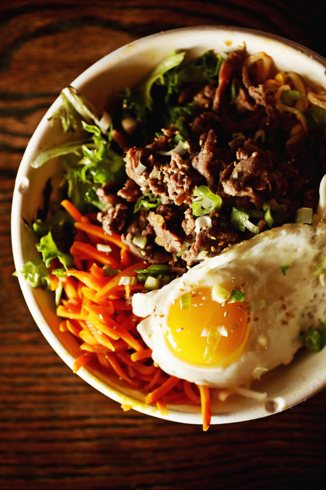 A classic Bibimbap is one of Namu's best sellers, and deservedly so.