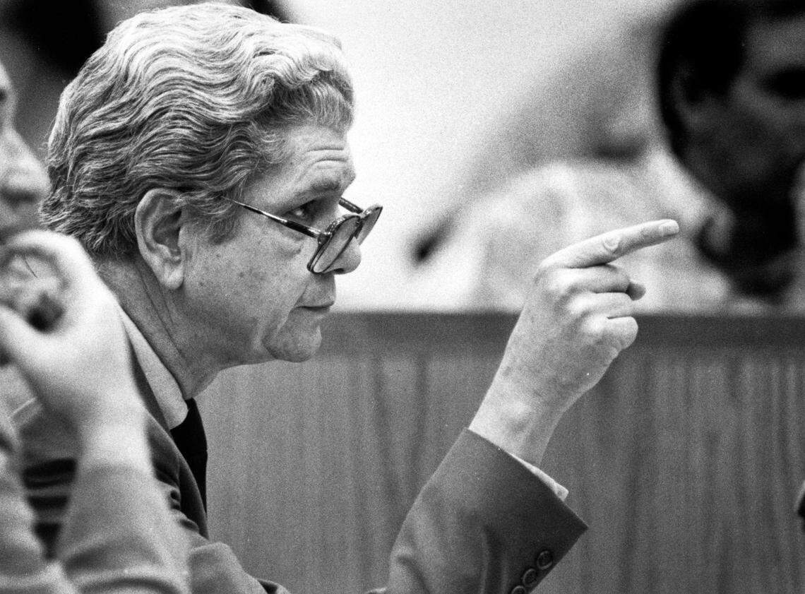 District Attorney Joe Freeman Britt photographed in 1987.
