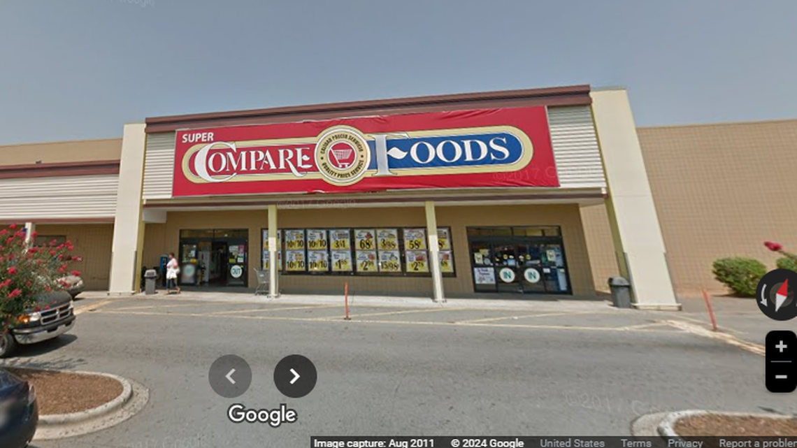 The winning $5 lottery ticket was purchased at this Compare Foods store in Winston-Salem, official said.