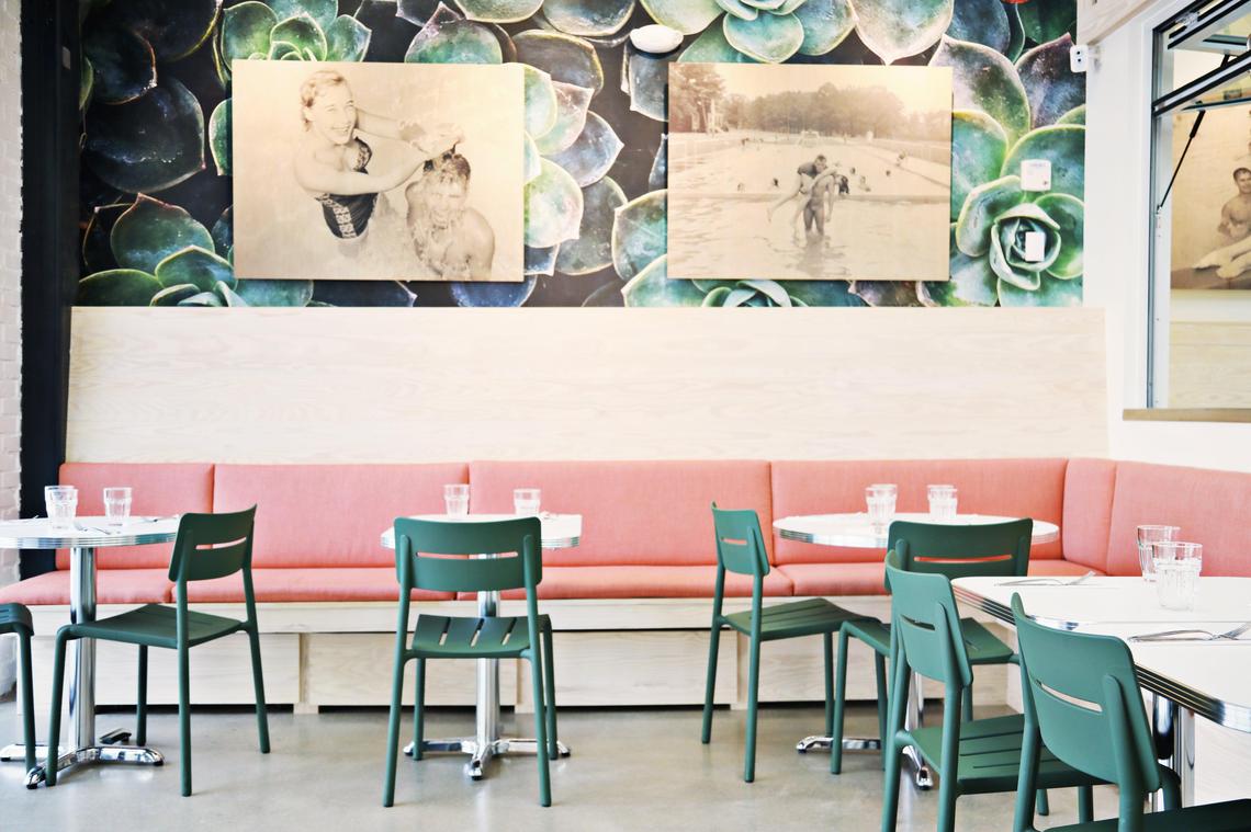 James Beard award winning chef Ashley Christensen is opening her newest restaurant Poole’side Pies in downtown Raleigh. The restaurant is designed after a swim club with a bright and open dining room and a 50-foot skylight filling it all with natural light.