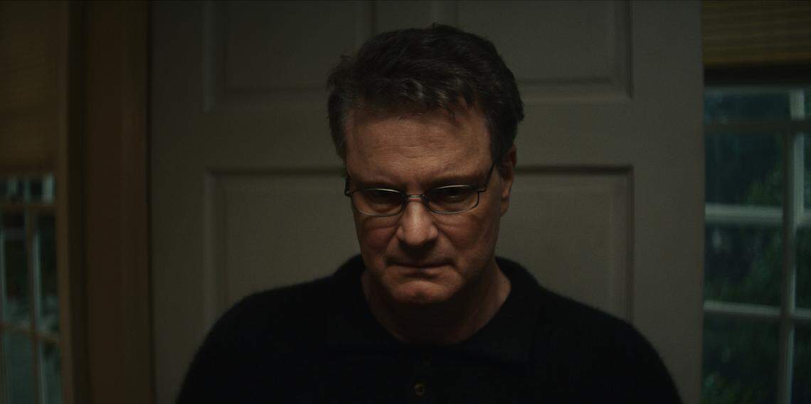 Colin Firth as Michael Peterson in the HBO Max limited series “The Staircase.”
