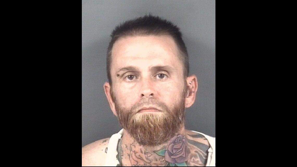 Eric Shane Cahoon, 41, was arrested Monday, July 27, 2020, on charges of “ethnic intimidation,” communicating threats and disorderly conduct after a video posted on Facebook showed him yelling racial slurs at a Black Food Lion employee in North Carolina.