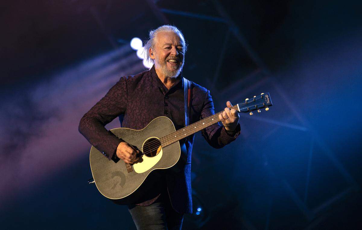 Tears For Fears in concert with Cold War Kids at Coastal Credit Union Music Park at Walnut Creek, Saturday night, July 8, 2023.