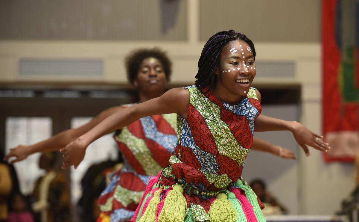 The KwanzaaFest Celebration in Durham features dance, drum and vocal performances honoring each of Kwanzaa’s seven principles.