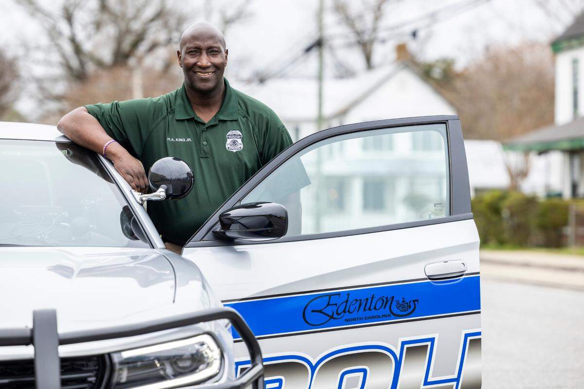 Edenton Police Chief Henry King retired in August 2024 instead of forfeiting his special separation benefit.. Now he works for a North Carolina university.