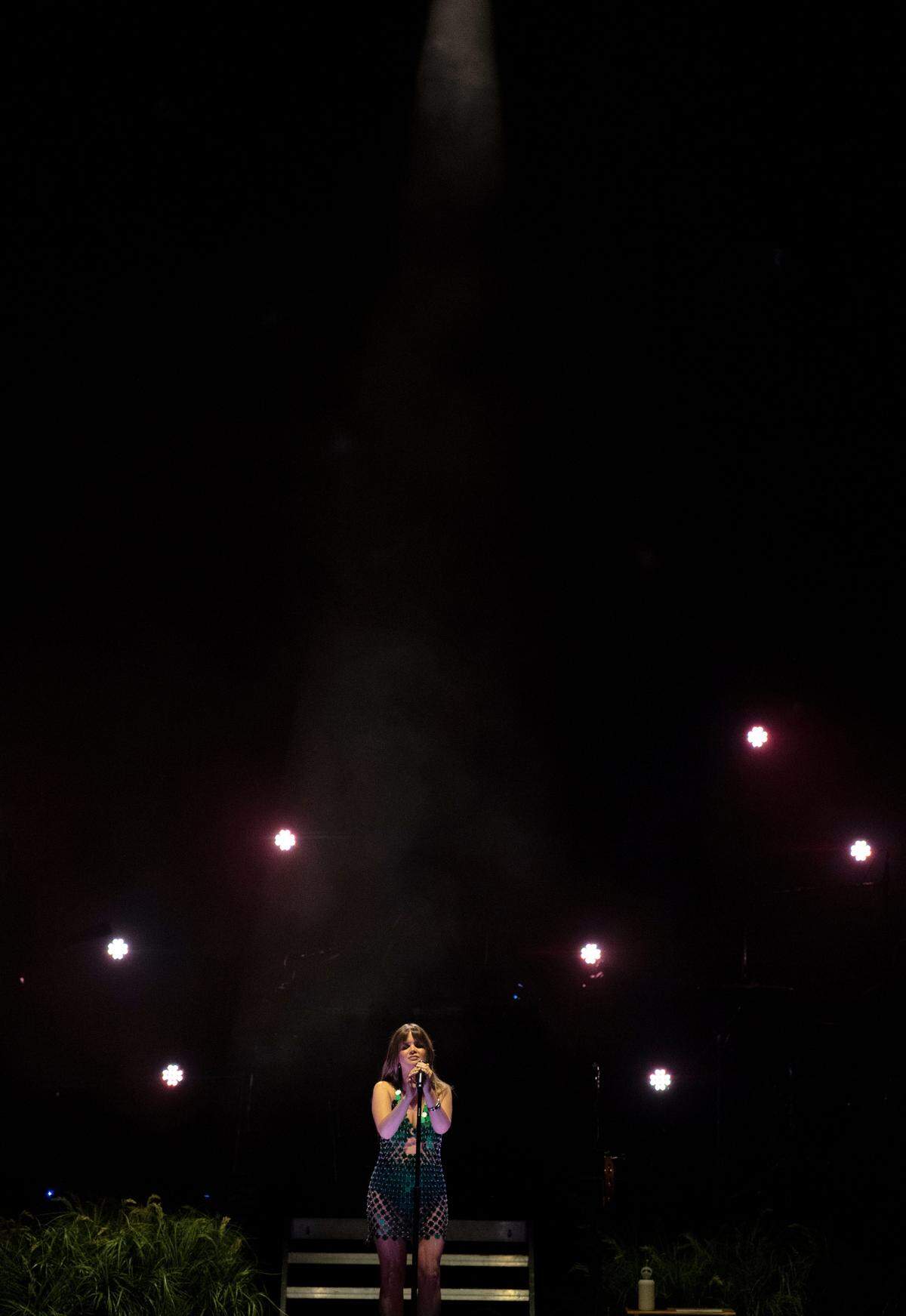 Country music star Maren Morris opens her “Humble Quest Tour” at Raleigh, N.C.’s Red Hat Amphitheater, Thursday night, June 9, 2022.