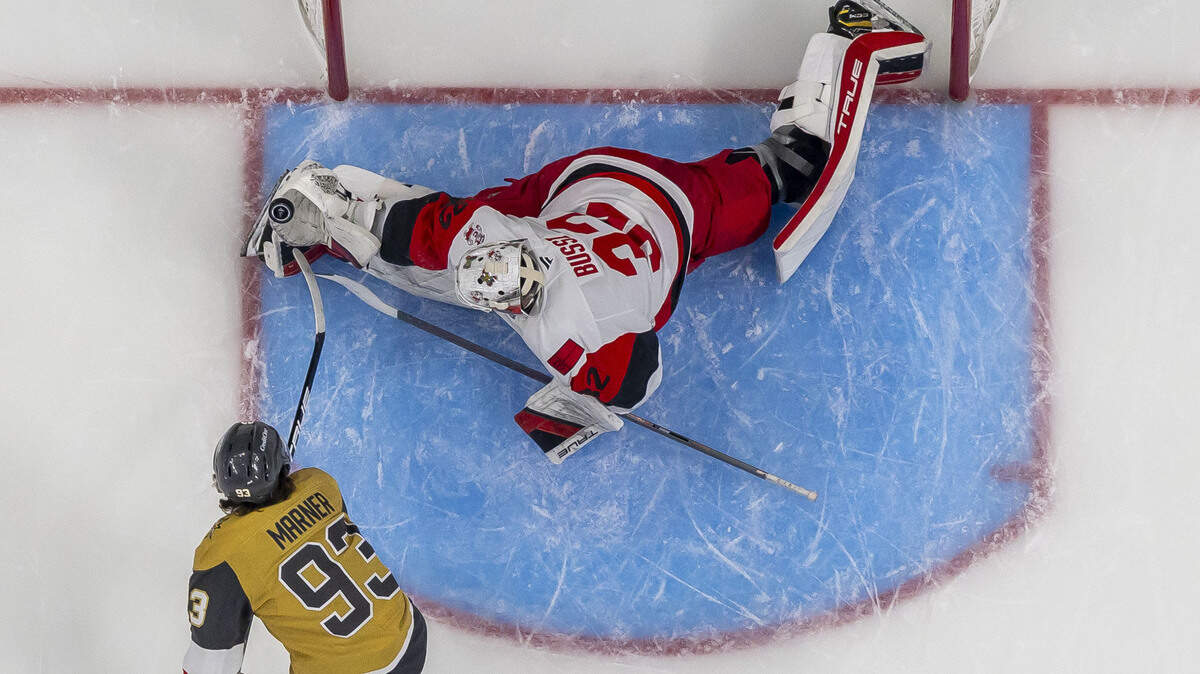 Brandon Bussi: Hurricanes goalie thrust into Stanley Cup Final spotlight at Vegas