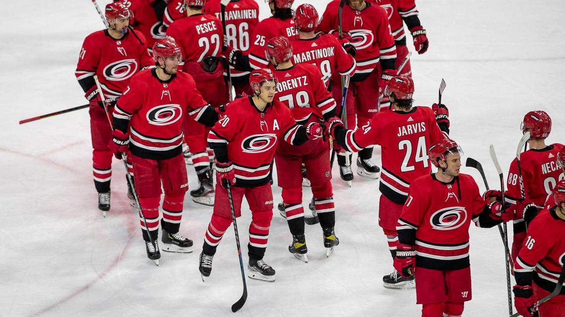 Hurricanes experience a postseason vibe shift: From happy participant to apex predator