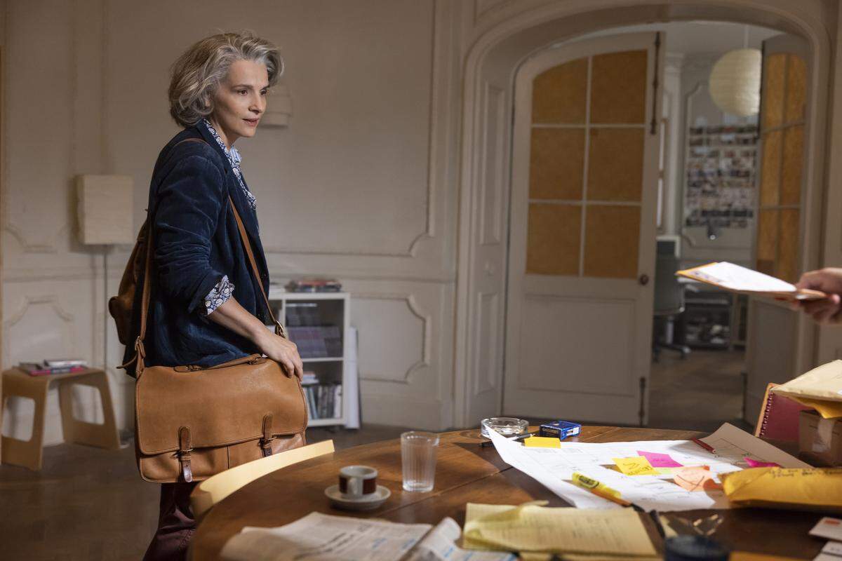 Juliette Binoche as Sophie Brunet in the HBO Max series “The Staircase.”
