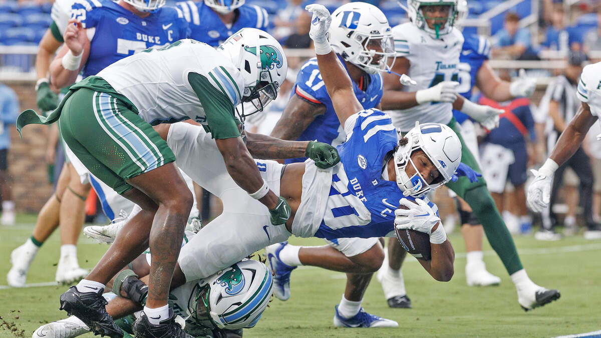 Photos: Duke faces Tulane in season opener