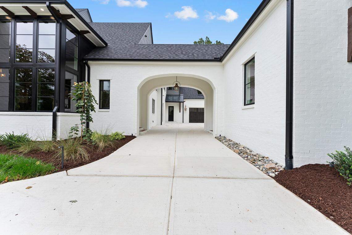 This 5-bed, 8-bath house is listed for $5 million in North Ridge, Raleigh.