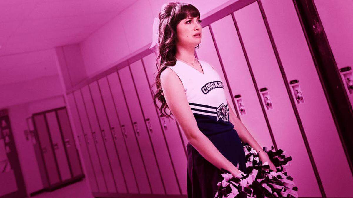 Maiara Walsh in the Lifetime movie “Identity Theft of a Cheerleader.”