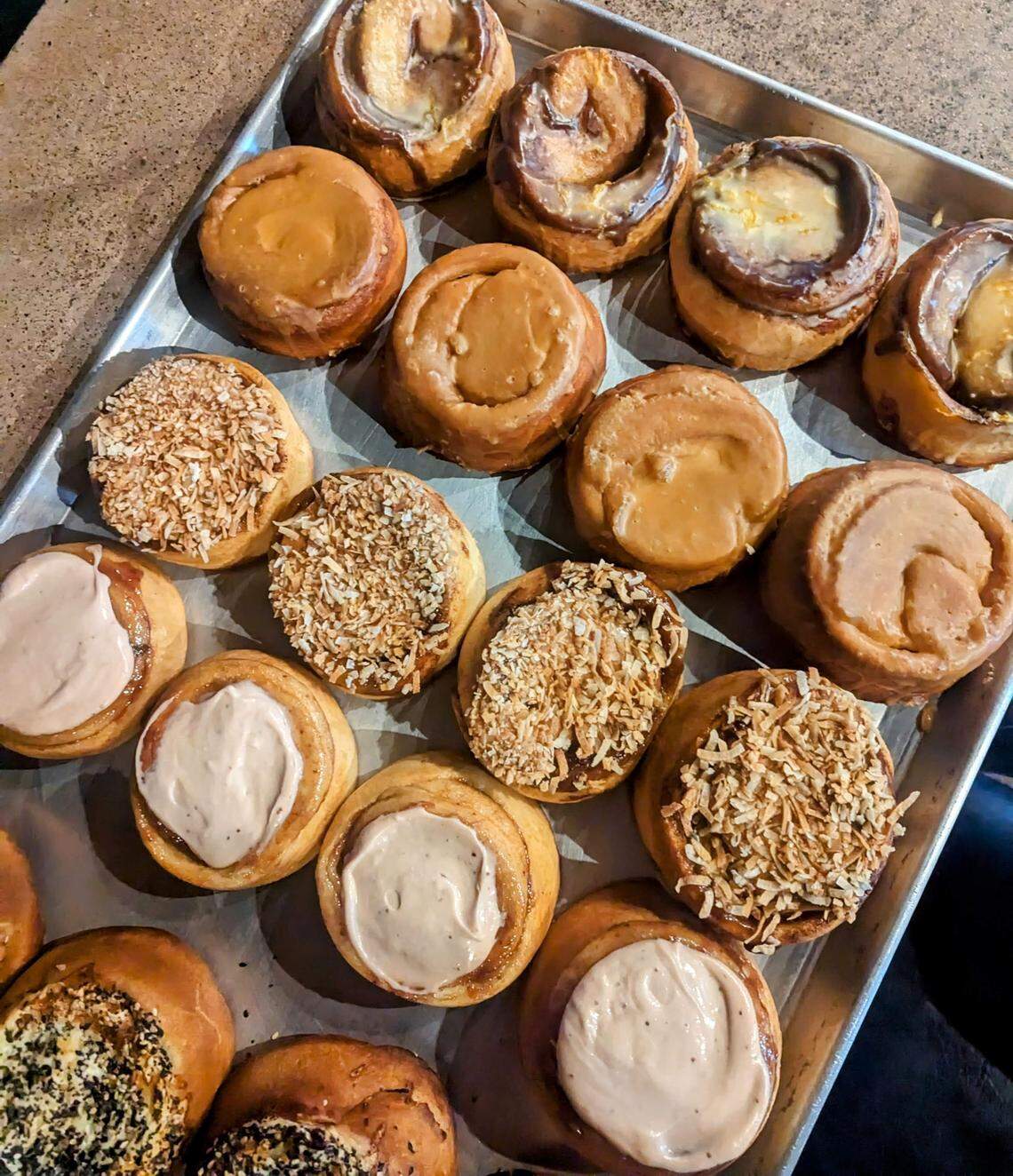 Sweet and savory buns are at the heart of the new Lutra Cafe & Bakery in Durham.
