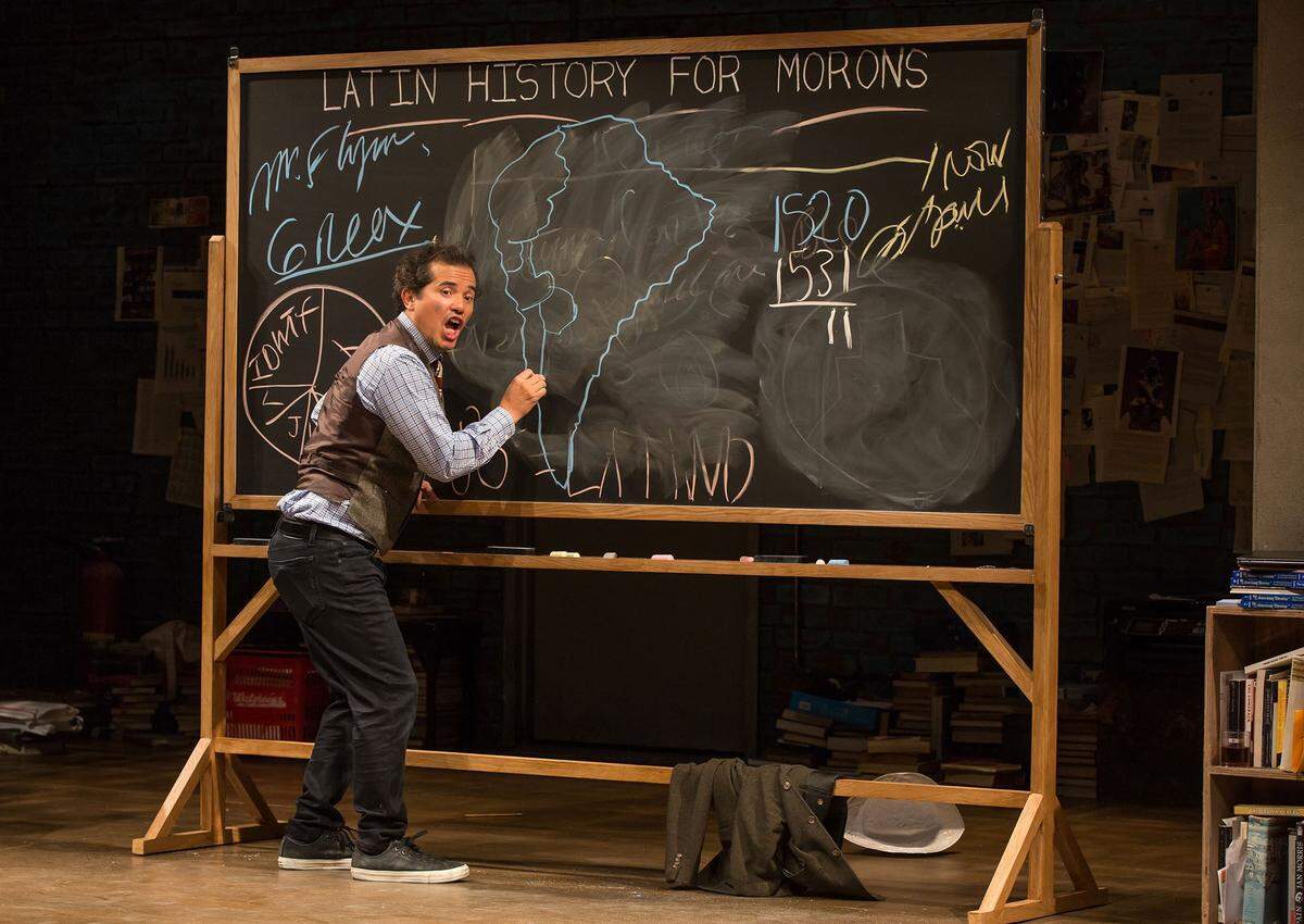John Leguizamo wrote in and stars in “Latin History for Morons,” which won a Tony Award.