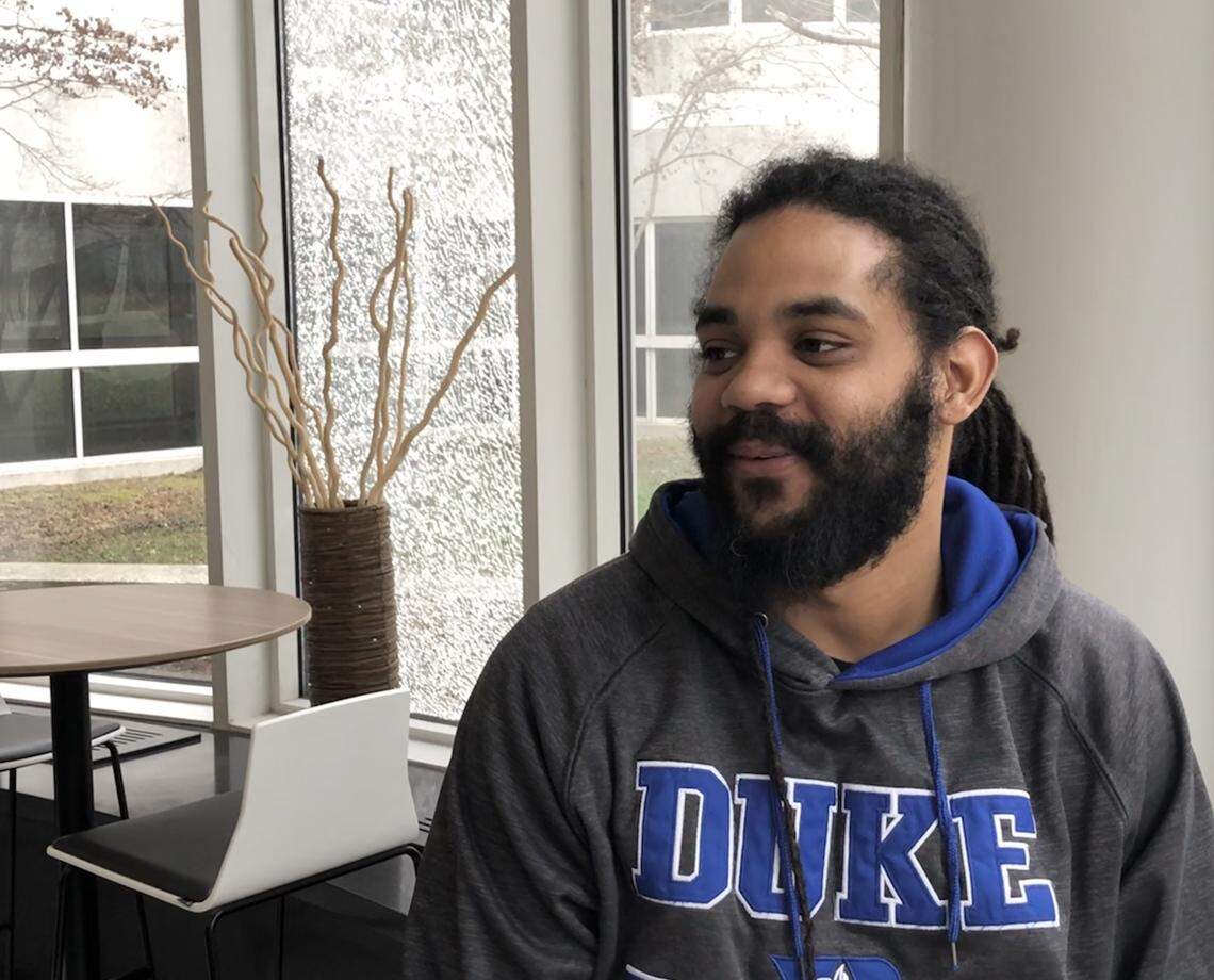 Tony Byrd started out as a barista at IBM’s main building in Research Triangle Park. Now he his a full-time support analyst at IBM after completing the company’s apprenticeship program.