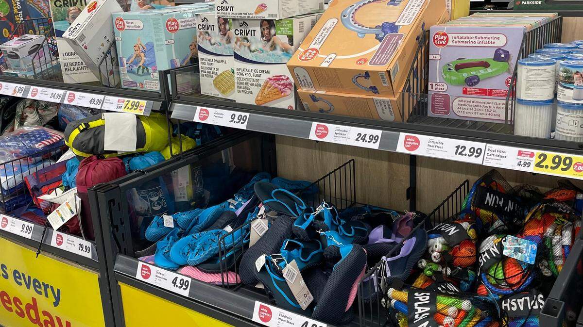 7 quirky items we found while price-checking in the ‘aisle of shame’ at ALDI & Lidl