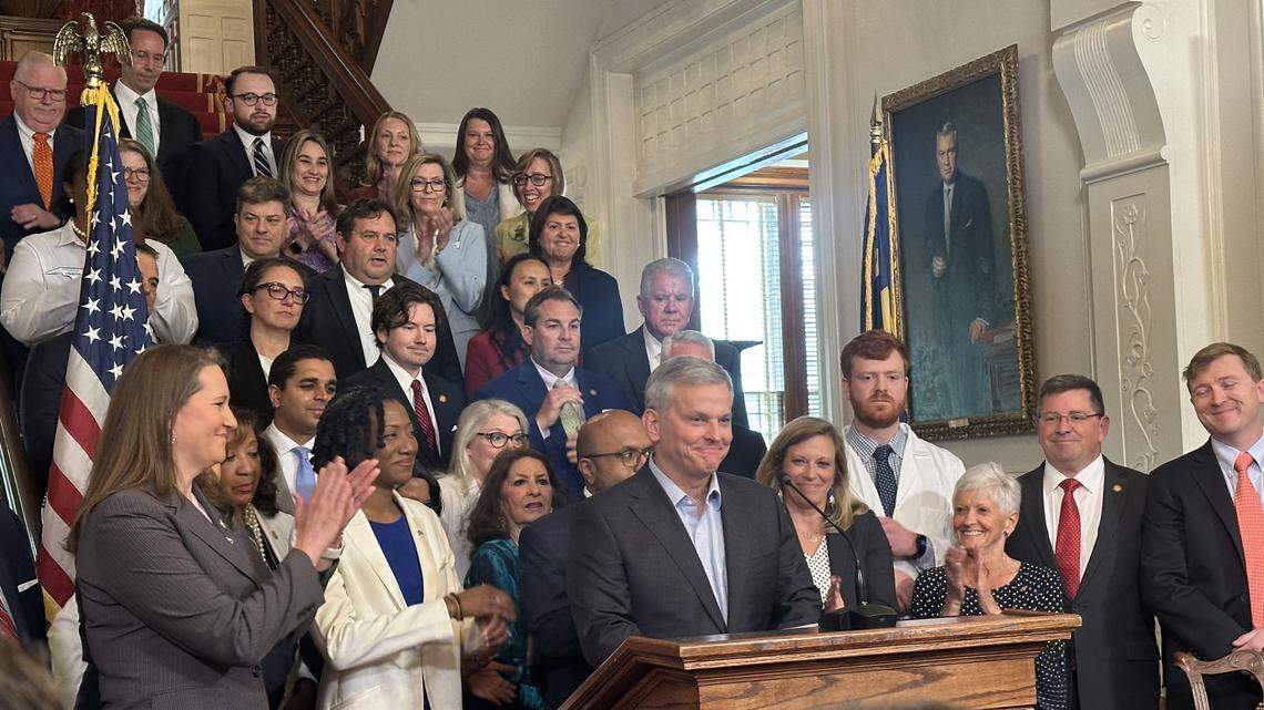 NC governor signs first bill of 2026 + Stein’s plans for powering state buildings