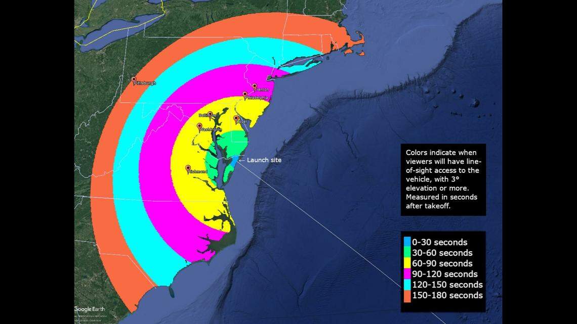 The next cargo resupply rocket launch from NASA’s Wallops Flight Facility will be Aug. 1 and it may be seen hundreds of miles away, weather permitting, experts say.