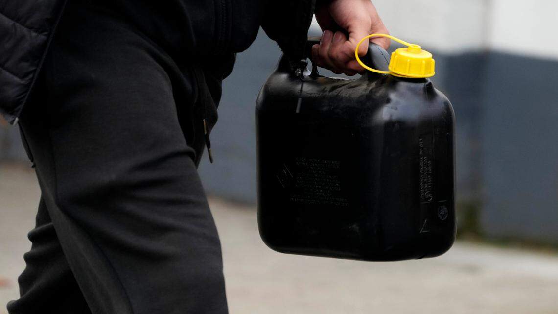 The North Carolina man had run out of fuel before the crash, officials said.