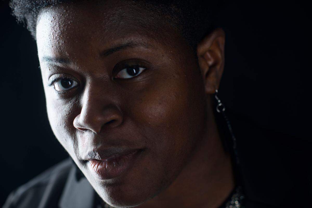 Samantha White survived a sexual assault when she was 16. She discussed her story and her current life on March 12, 2019. White now works as a life coach and finds she is able to identify with her clients in a uniquely empathetic way. [Melissa Sue Gerrits/The Fayetteville Observer]